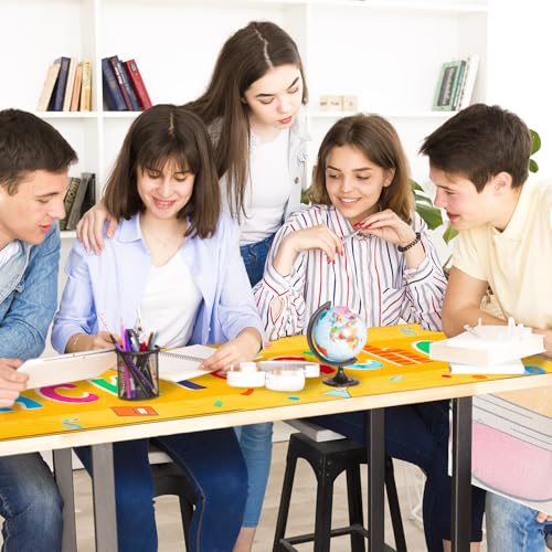 JMZYJZH Pencil Table Runner for Back to School Classroom & Party Decor