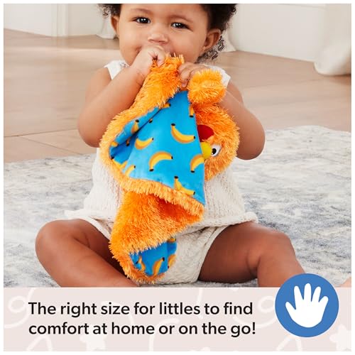Ms. Rachel Herbie Huggable Lovey Double-Sided Baby Blanket - Soft & Machine Washable