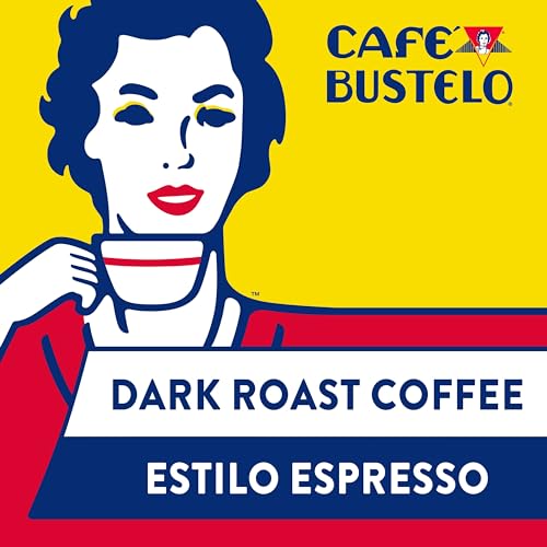 Café Bustelo Espresso Style Dark Roast Ground Coffee, 10 Oz. Can