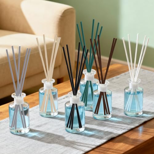 130Pcs Mixed Color Diffuser Sticks for Essential Oils - 10inch