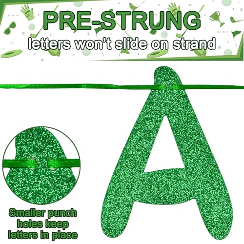 Golf Birthday Banner | Pre-Strung Par-Tee Decorations for Men