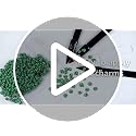 3D Green Alien Nail Art Charms Polymer Clay Slices for Halloween DIY
