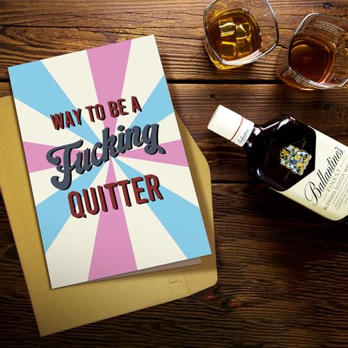 Funny Sober Anniversary Greeting Card - Version 12 - Humor Recovery Gift
