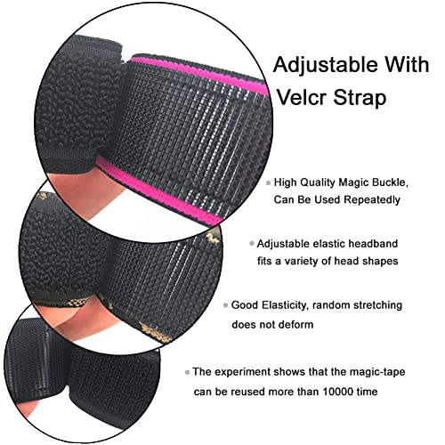 Lace Melting Band Set for Wigs with Edge Brush and Rat Tail Comb