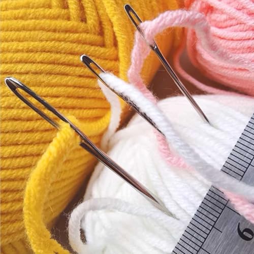 60PCS Hand Sewing Needles Set - Sharp & Blunt Stainless Steel