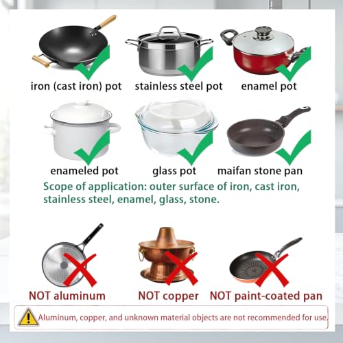 Naiersite Pot Bottom Cleaner Cream - Stainless Steel & Multi-Purpose Stain Remover (150g)