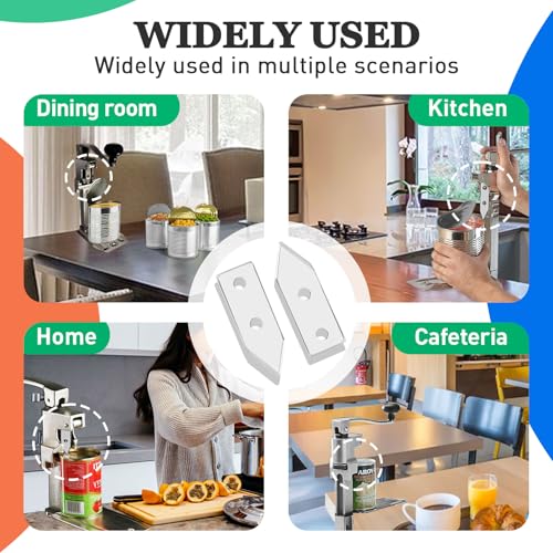 2 Pack Can Opener Replacement Blades for Edlund #1 - Durable Stainless Steel