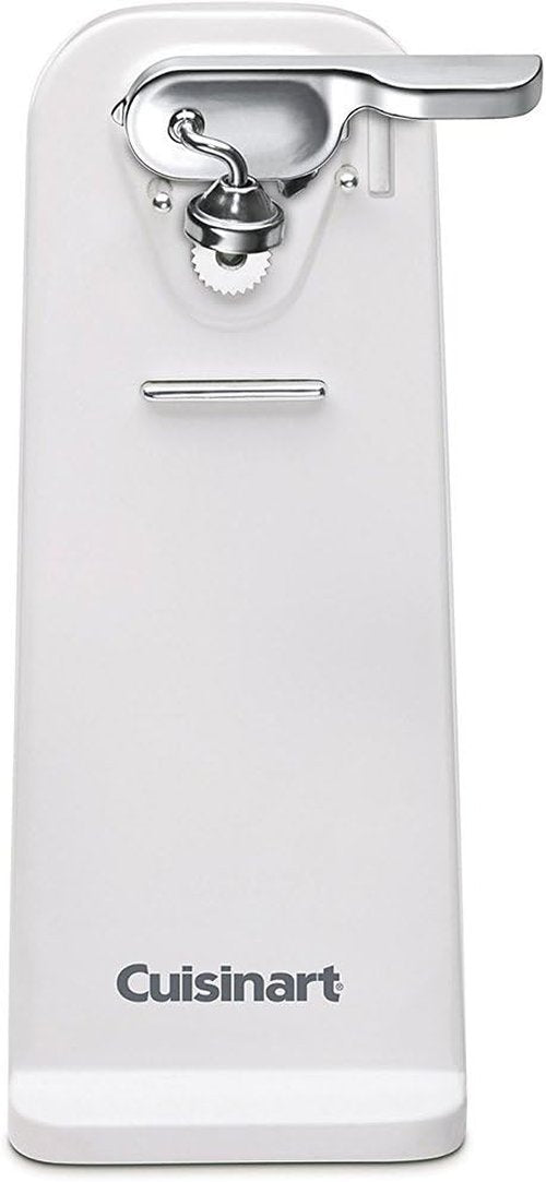 Cuisinart Electric Can Opener - Single-Touch Automatic Design with Easy-Clean Lever | White CCO-50N