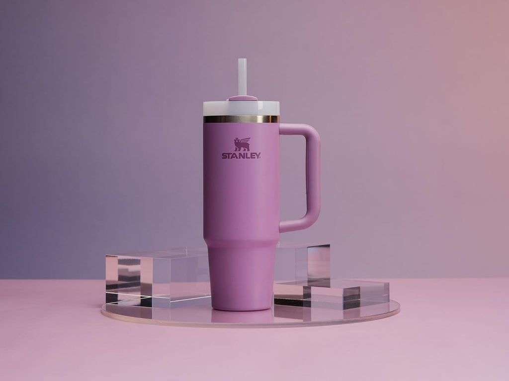 STANLEY Quencher H2.0 Tumbler - 30 oz Insulated Stainless Steel Cup with Handle & Straw | BPA-Free | Lilac