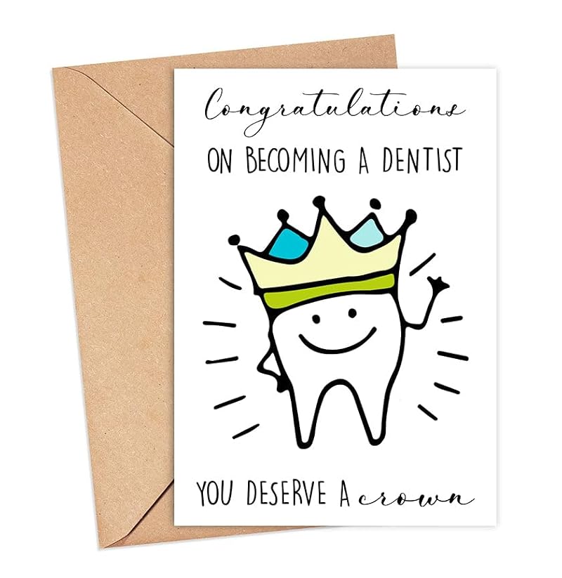 Congratulations on Becoming a Dentist Graduation Card - 5x7