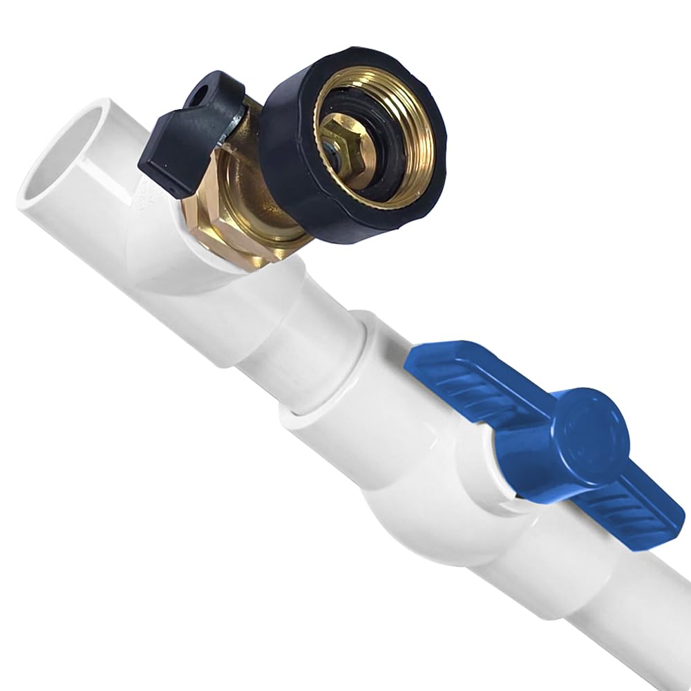 WESUA 3/4 Garden Pipe Fitting AC Drain Line Cleaner Tool,AC Drain Line Unclogger,Quickly and Effectively Unclog condensate Water blockages