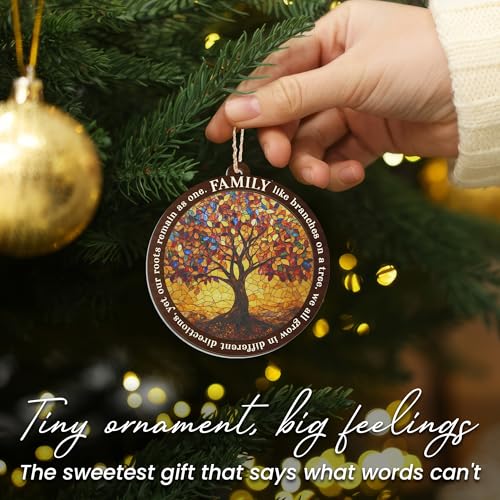 Tree of Life Christmas Ornament for Family & Home Decor