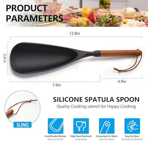 Kunovo Silicone Spatula Spoon Set - Premium Kitchen Utensil