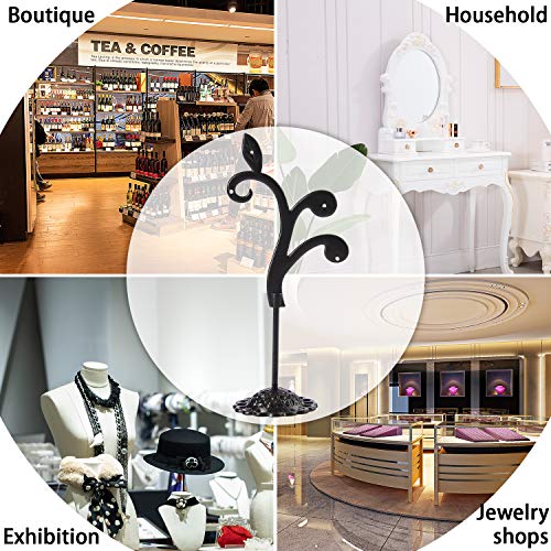 Detachable Metal Earring Stand - 3 Pcs Vine Design Holder