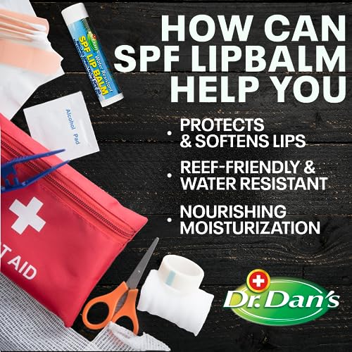 Dr. Dan's Mineral SPF 30 Lip Balm with Zinc Oxide & Vitamin E