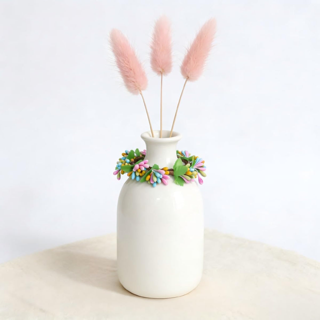 Regine Switzerland Easter Wreath - Decorative Artificial Eggs for Spring & Summer Home Decor | 2.56-Inch Diameter