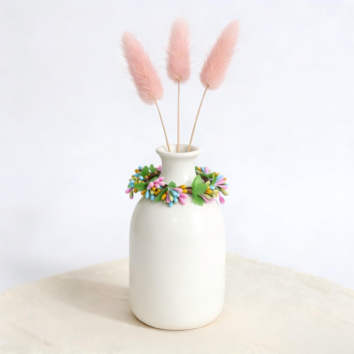 Regine Switzerland Easter Wreath - Decorative Artificial Eggs for Spring & Summer Home Decor | 2.56-Inch Diameter