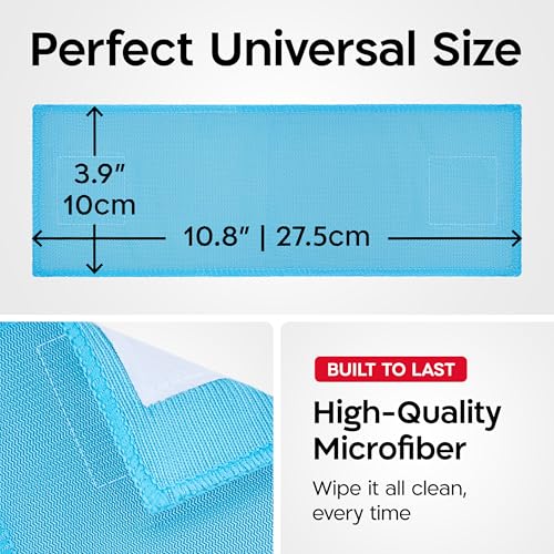 Tyroler Replacement Microfiber Cloths for Glider Window Cleaner - 2 Pack