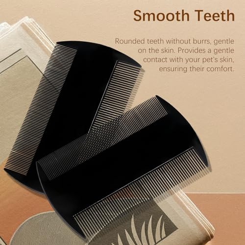 Kootinn 10-Pack Double-Sided Pocket Hair & Beard Comb Set