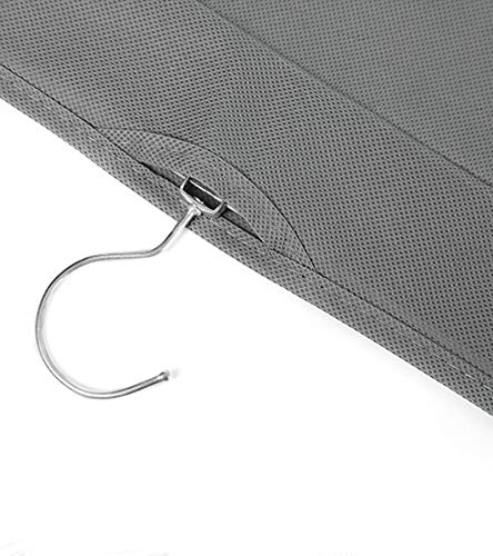 Hanging Handbag Organizer for Closet - 6-Pocket Dust-Proof Holder (Black-2Pack)