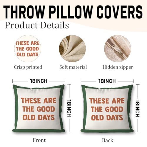 Inspirational Kids Throw Pillow Cover 18x18 - Motivational Decorative Case