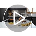 Cauaoa Heat Resistant Beige Silicone Rice Spoon - Standing Design