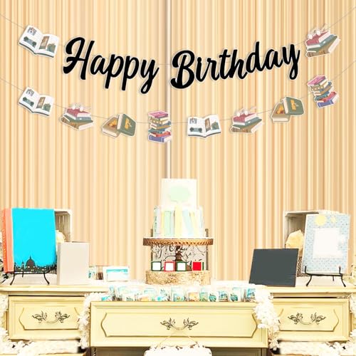 Storybook Birthday Decorations Set - Happy Birthday Banner & Garland