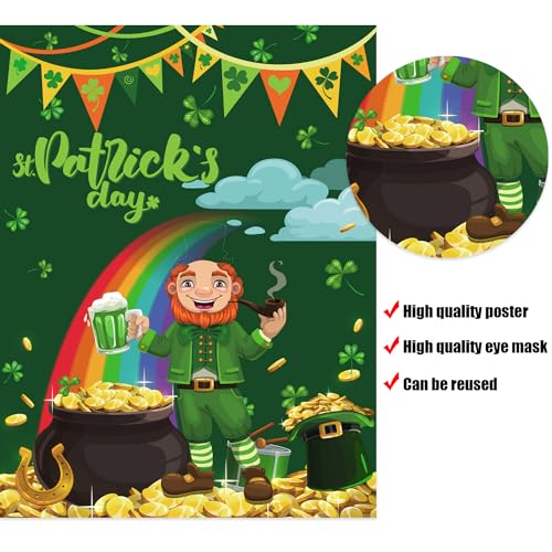 Pin the Hat on the Leprechaun Game - St. Patrick's Party Fun