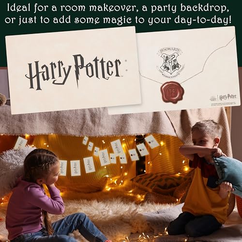 Harry Potter Floating Banner Set with 60 Acceptance Letters