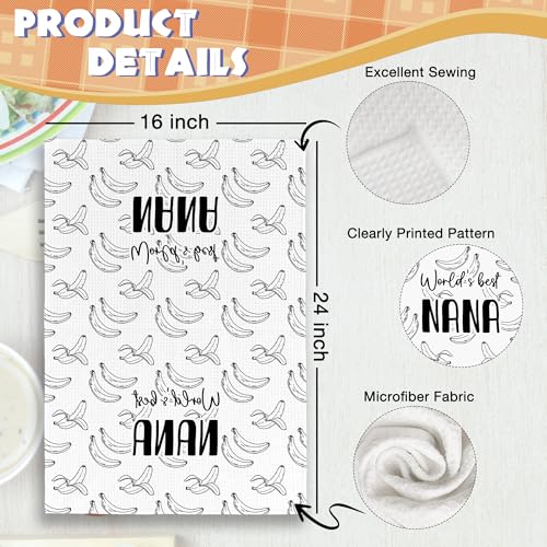 Funny Grandma Kitchen Towels - Retro Dish Towels for Home Decor