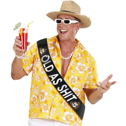 Old As Sh*t Sash for Retirement & Birthday Parties - 32"