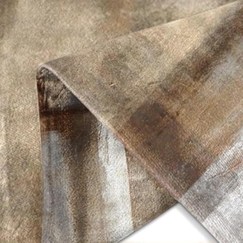 Britimes Set of 2 Grey Brown Beige 18x18 Inch Velvet Throw Pillow Covers