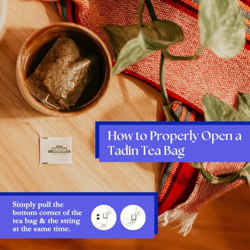 Tadin Boldo Tea - Caffeine-Free Herbal Tea, 24 Tea Bags