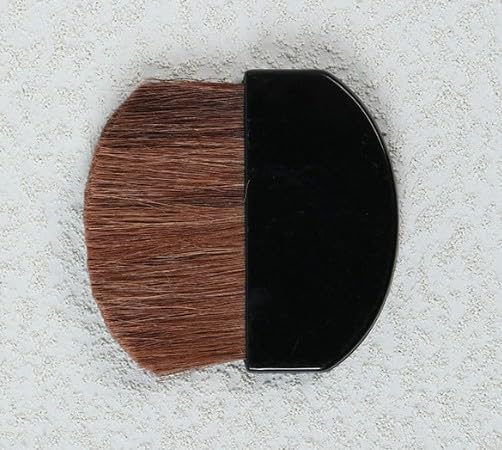 Seadiquiet Mini Powder Blush Brush Set, 2Pcs Small Makeup Brushes