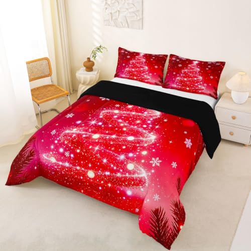 Kids Christmas Tree Comforter Set Full Size - Multi 8038 - Feelyou