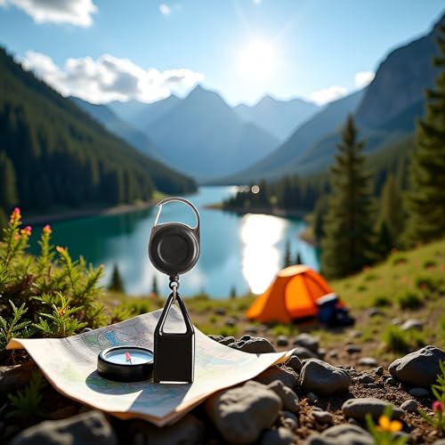 2Pcs Lighter Clip,Retractable Lighter Belt,Anti Lost Retractable Cover,Keychain Belt,Leash For Fishing Hiking,Protective Cover For Camping,Leash