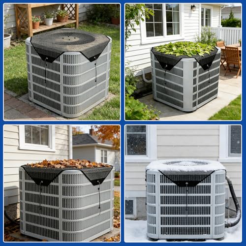 26" x 26" Air Conditioner Cover - Breathable Mesh AC Unit Protector