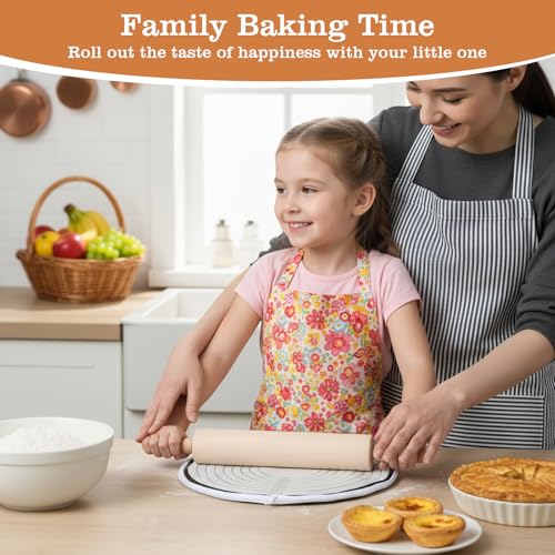 Classicseali Heat Resistant Round Silicone Baking Mat - 11.42"