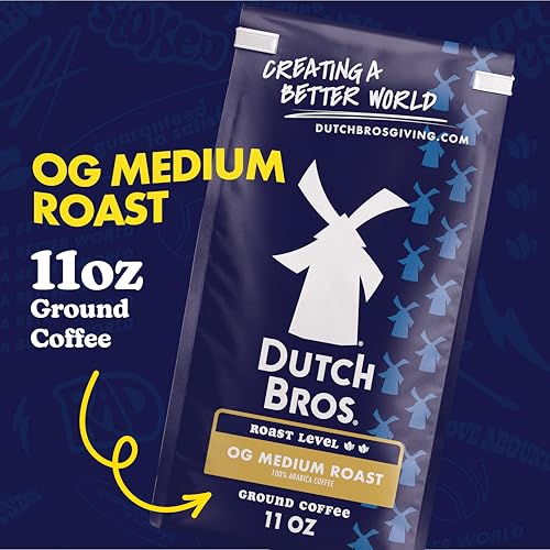 Dutch Bros OG Medium Roast Ground Coffee - 11oz Pack of 3
