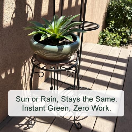 12.5 Inch Green Artificial Aloe Plant - Realistic Faux Succulent