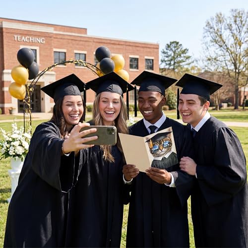 Funny Graduation Card 2026 - Congrats Graduate with Dog Design