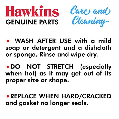 Hawkins Pressure Cooker Gasket Sealing Ring for 2-4 Liter, Pack of 2