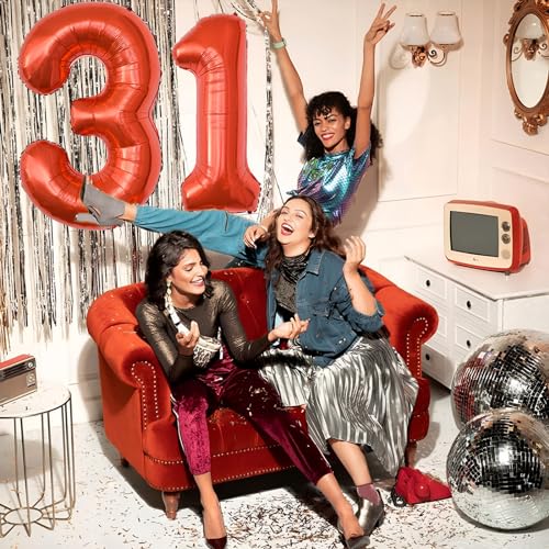 40 Inch Number 6 Foil Helium Balloon for Birthday & Celebration