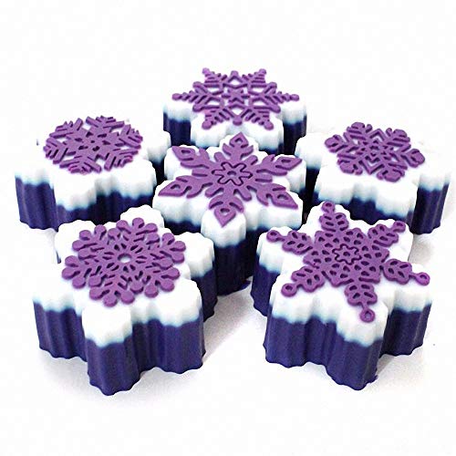 Christmas Snowflake Silicone Mold Tray for DIY Baking Chocolate Candies