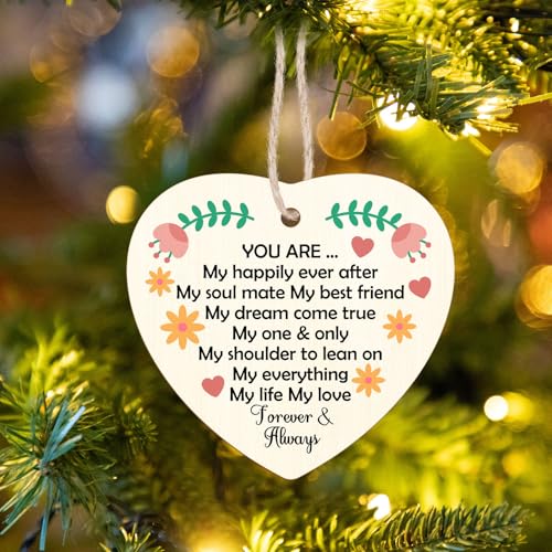 Romantic Couples Christmas Ornament - Heartfelt Keepsake Gift