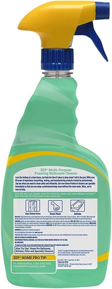 Zep Miracle Grout Cleaner & Multi-Purpose Bathroom Cleaner Bundle - 32 Fl Oz
