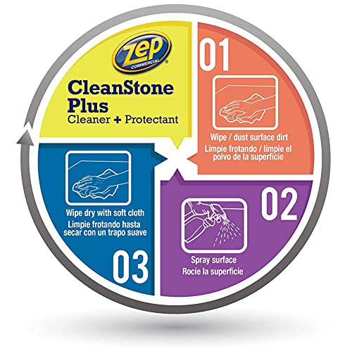 Zep Granite and Stone Cleaner & Protectant - 32 oz Professional Formula