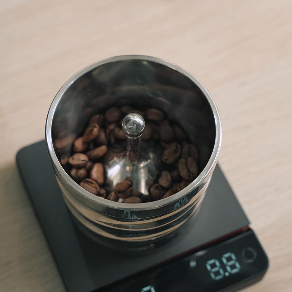 CafeSing COD Espresso Shaker, All Stainless Steel, Coffee Dosing Funnel, Powder Container, Fits 58mm Portafilter Basket