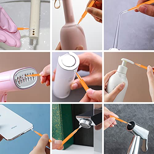 20-Piece Shower Head & Small Nozzle Cleaning Brush and Needle Tool Set