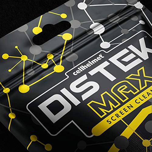 cellhelmet DISTEK Max Screen Cleaner - 70% Alcohol, 1 Fl Oz Travel Size